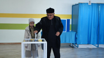 Фотография к новости: Ұлытау облысында 132 референдум учаскесі жұмыс істеп тұр