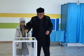 Фотография к новости: Ұлытау облысында 132 референдум учаскесі жұмыс істеп тұр