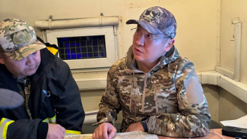 Фотография к новости: Баянауыл табиғи паркіндегі өртті сөндіруге 2 тікұшақ, 3 ұшқышсыз ұшу аппараты тартылды