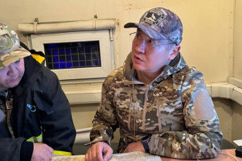 Фотография к новости: Баянауыл табиғи паркіндегі өртті сөндіруге 2 тікұшақ, 3 ұшқышсыз ұшу аппараты тартылды