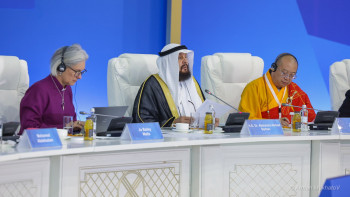 Фотография к новости: Адамзат әділ әрі еркін болуы тиіс – Абдель Азиз бен Ахмад Сархан