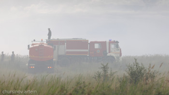 Фотография к новости: Қарағанды облысы мен Қарқаралы ауданындағы өрт 1300 гектар жерді шарпыған