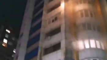 Фотография к новости: Астанада көпқабатты тұрғын үйде өрт шықты