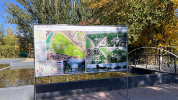 Фотография к новости: Қызылорда қаласында парктер мен скверлер қайта жаңғыртудан өтеді