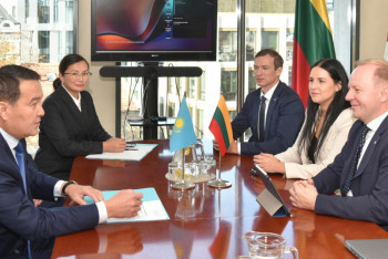 Фотография к новости: Смайылов Литваның Ұлттық аудит офисіне жұмыс сапарымен барды