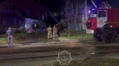 Астанада түнгі өрт сөндірілді