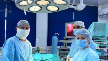 Фотография к новости: Қонаевта дәрігерлер 4 кг миоманы алып, әйелдің өмірін сақтап қалды