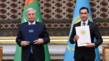Фотография к новости: Қазақстан мен Түрікменстан қандай құжаттарға қол қойды