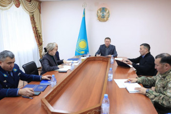 Фотография к новости: Жітіқарадағы өрттен зардап шеккен отбасыға барлық көмек көрсетіледі