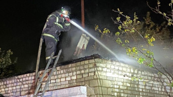 Фотография к новости: Батыс Қазақстанда монша өртенді