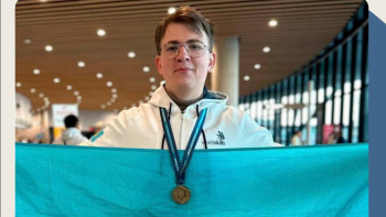 Фотография к новости: Қазақстандық студент әлем чемпионатында үздік 5 веб-әзірлеушілердің қатарына енді