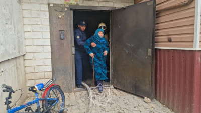 Шымкентте өрттен 10 адамды эвакуациялады