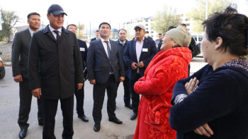 Фотография к новости: Жаңатас қаласындағы төтенше жағдай салдары толығымен жойылды