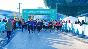 Фотография к новости: Astana City Marathon-ға 2 мыңнан астам адам қатысты