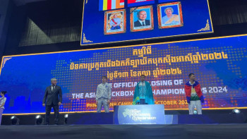 Фотография к новости: Өрт сөндіру көлігінің жүргізушісі кикбоксингтен Азия чемпионы болды