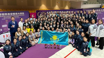 Фотография к новости: Елордалық гимнасттар Азия чемпионатының жүлдегерлері атанды