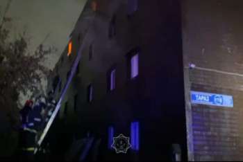 Фотография к новости: Елордада жатақханадан өрт шықты