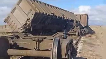 Фотография к новости: Сарысу разъезінде тепловоз бен локомотив соқтығысты