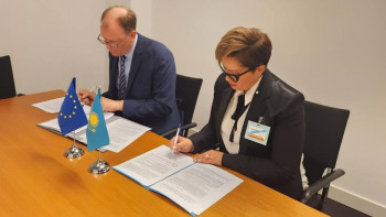 Фотография к новости: Қазақстан мен Еуропалық Одақ елдері арасындағы әуе қатынасы дами түспек