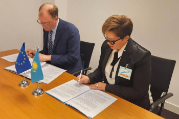 Фотография к новости: Қазақстан мен Еуропалық Одақ елдері арасындағы әуе қатынасы дами түспек