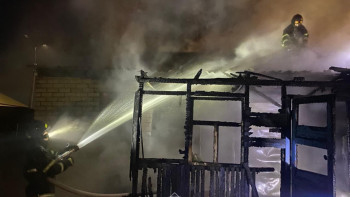 Фотография к новости: Абай облысында газ баллоны жарылысының алды алынды