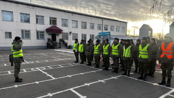 Фотография к новости: Сарбаздар 150 шақырымдық тактикалық шеруге қатысты