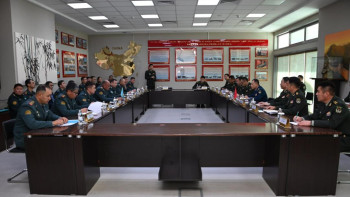 Фотография к новости: Елге Қытайдың әскери делегациясы келді