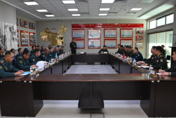 Фотография к новости: Елге Қытайдың әскери делегациясы келді