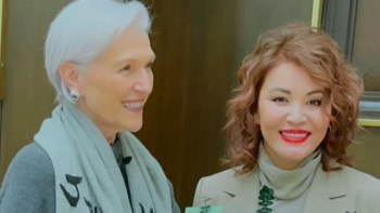 Фотография к новости: Илон Масктың анасы қазақ қызының тұсауын кесті