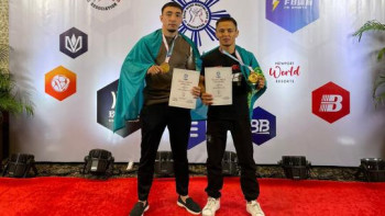 Фотография к новости: Қазақстандық құтқарушылар аралас жекпе-жектен алтын медаль иеленді