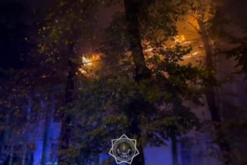 Фотография к новости: Алматыда мейрамхана отқа оранды