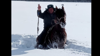 Фотография к новости: Тау басындағы өртті сөндіруге тәуір техника керек