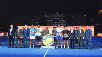 Фотография к новости: Алматыда ATP 250 Almaty Open турнирінің финалдық ойындары өтіп жатыр