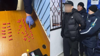 Фотография к новости: Ұлттық ұлан жауынгерлері бір тәулікте үш есірткі таратушыны ұстады