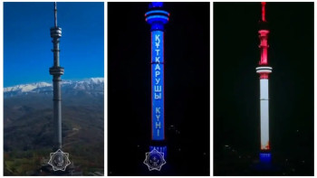 Фотография к новости: Көктөбе телемұнарасында Құтқарушылар күніне орай шоу болды