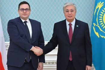 Фотография к новости: Мемлекет басшысы Чехияның Сыртқы істер министрін қабылдады