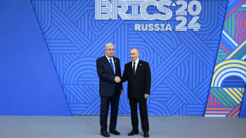 Фотография к новости: Тоқаев "Қазан Экспо" халықаралық көрме орталығына барды