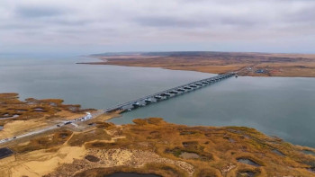 Фотография к новости: Еліміздегі ең ұзын көпірде 100-ден астам камера қауіпсіздікті қамтамасыз етеді