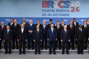 Фотография к новости: Тоқаев БРИКС+ саммитіне қатысып жатыр