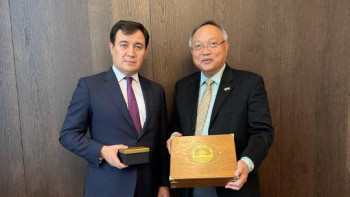 Фотография к новости: СІМ-де Сингапурмен екіжақты ынтымақтастық мәселелері талқыланды