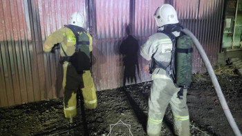 Фотография к новости: Қызылордада құтқарушылар жарылыстың алдын алды