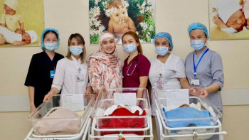 Фотография к новости: Астанада үшем дүниеге келді