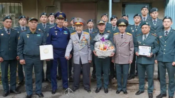 Фотография к новости: Алматыда соғыс ардагері 100 жасқа толды