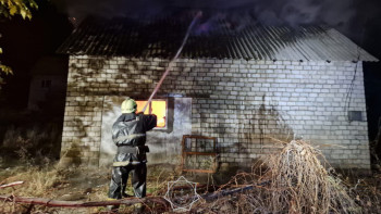 Фотография к новости: Талдықорғанда саяжай өртенді