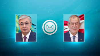 Фотография к новости: Мемлекет басшысы Аустрияның Федералдық Президентіне құттықтау жеделхатын жолдады