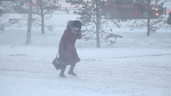 Фотография к новости: Боран, көктайғақ: Бірнеше өңірде дауылды ескерту жарияланды