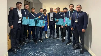 Фотография к новости: Головкин  U19 әлем чемпионатының ашылу салтанатына қатысты