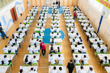 Фотография к новости: Ауыл оқушыларының олимпиадасы басталды