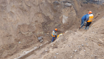 Фотография к новости: Апатты кәріз желілері жаңартылып жатыр