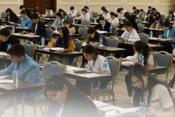 Фотография к новости: Ауыл мектептері арасындағы республикалық олимпиаданың облыстық кезеңі басталды